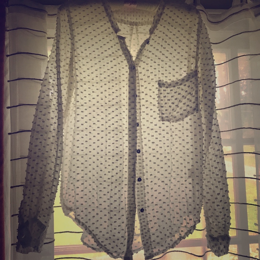 Olivaceous vintage button down